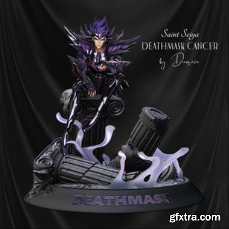 Saint Seiya – Deathmask Cancer Surplice – 3D Print Model