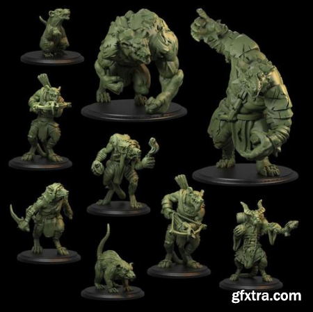 Tytan Troll Miniatures January 2020 – 3D Print Model