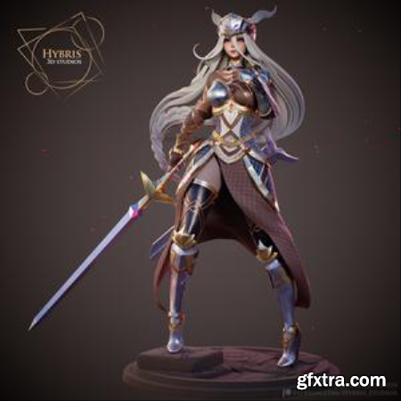 Valkyrie Profile Leneth – Hybris Studios – 3D Print Model