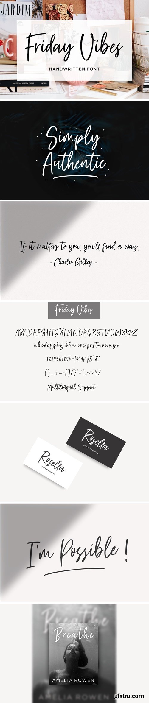 Friday Vibes Font