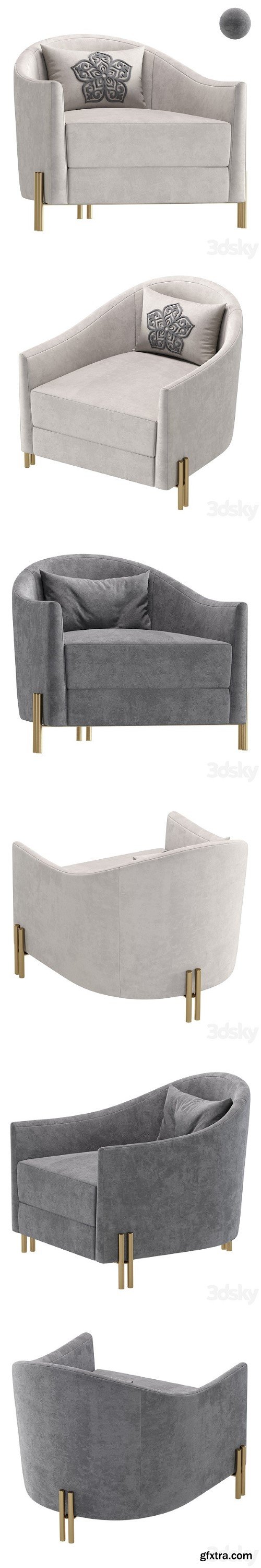 Armchair SAN JOSE Cazarina Interiors | Corona