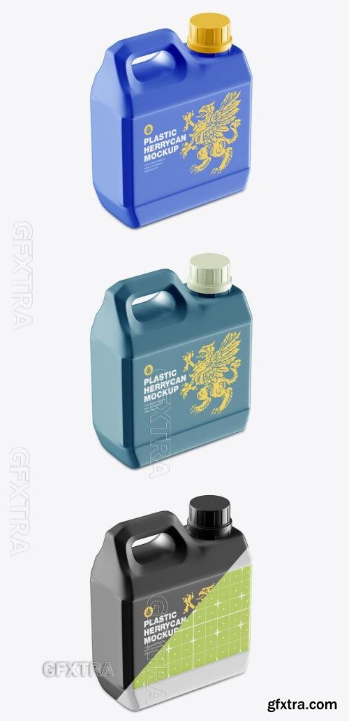 Plastic Jerrycan Mockup 492673373