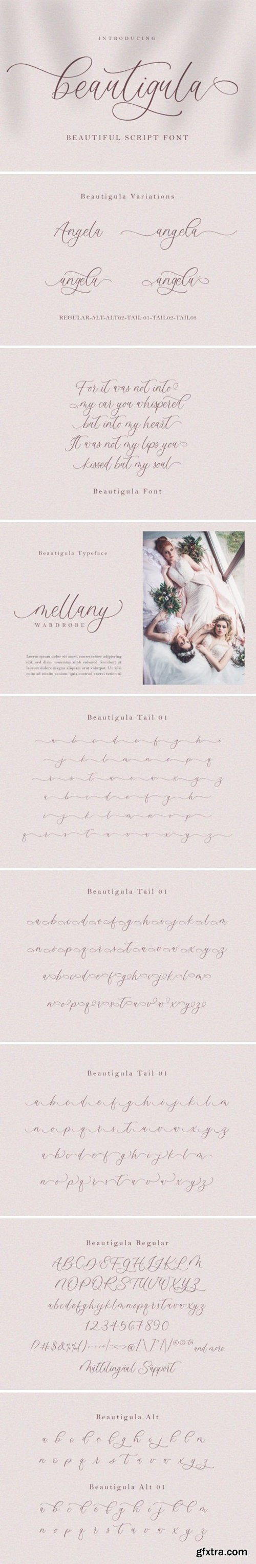 Beautigula Font