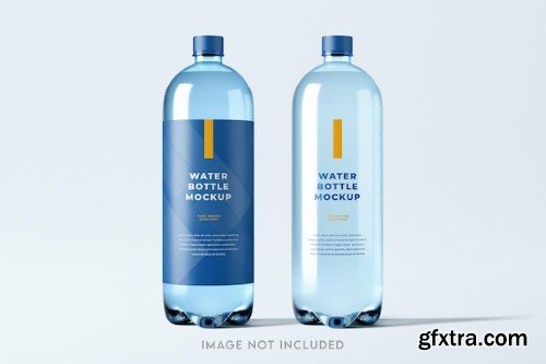 Water bottle mockup