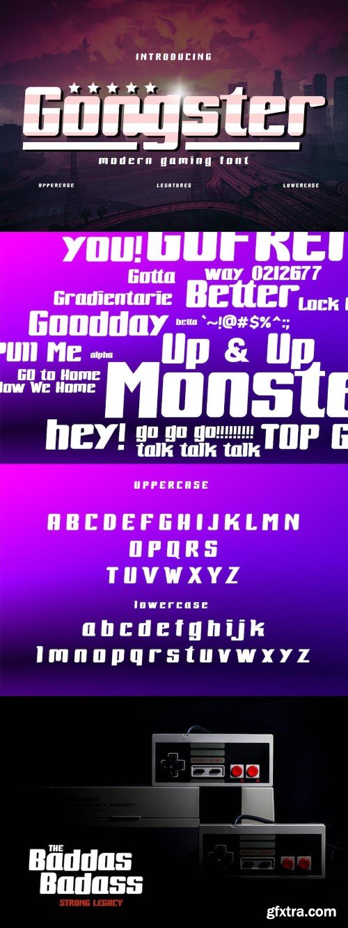 Gongster Font