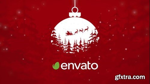 Videohive Merry Christmas Logo Reveal 29659870