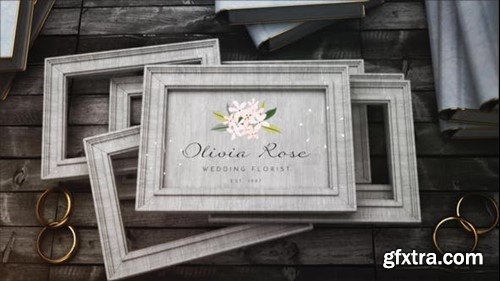 Videohive Wedding Frames Logo Reveal 41829819