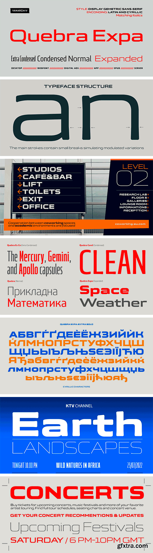 Quebra Expa Font Family