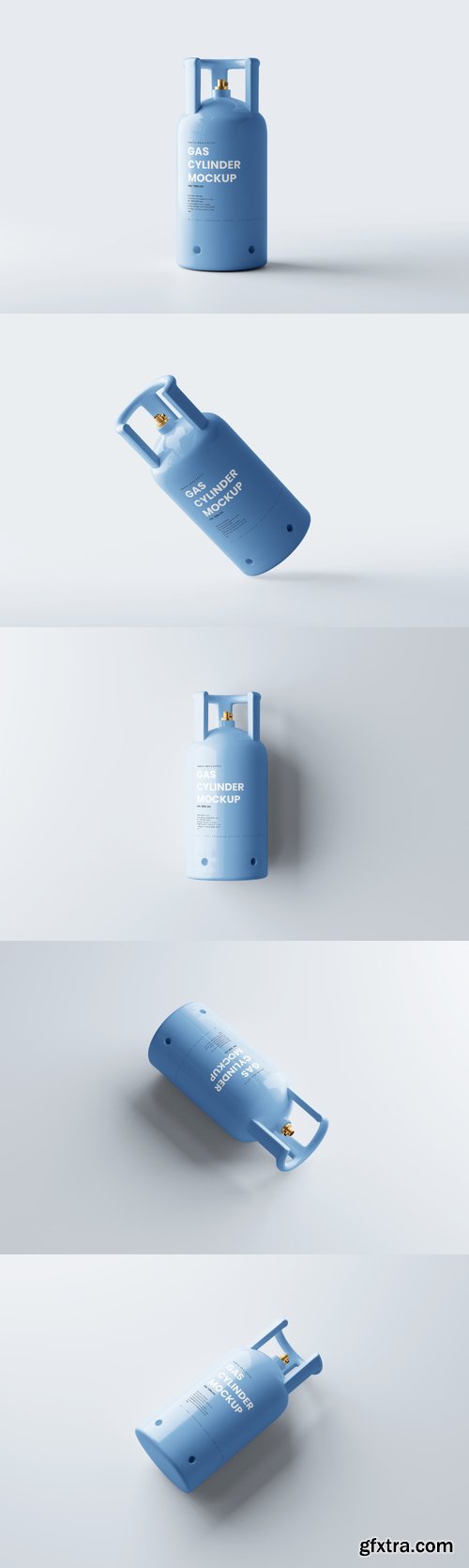 Gas cylinder mockup