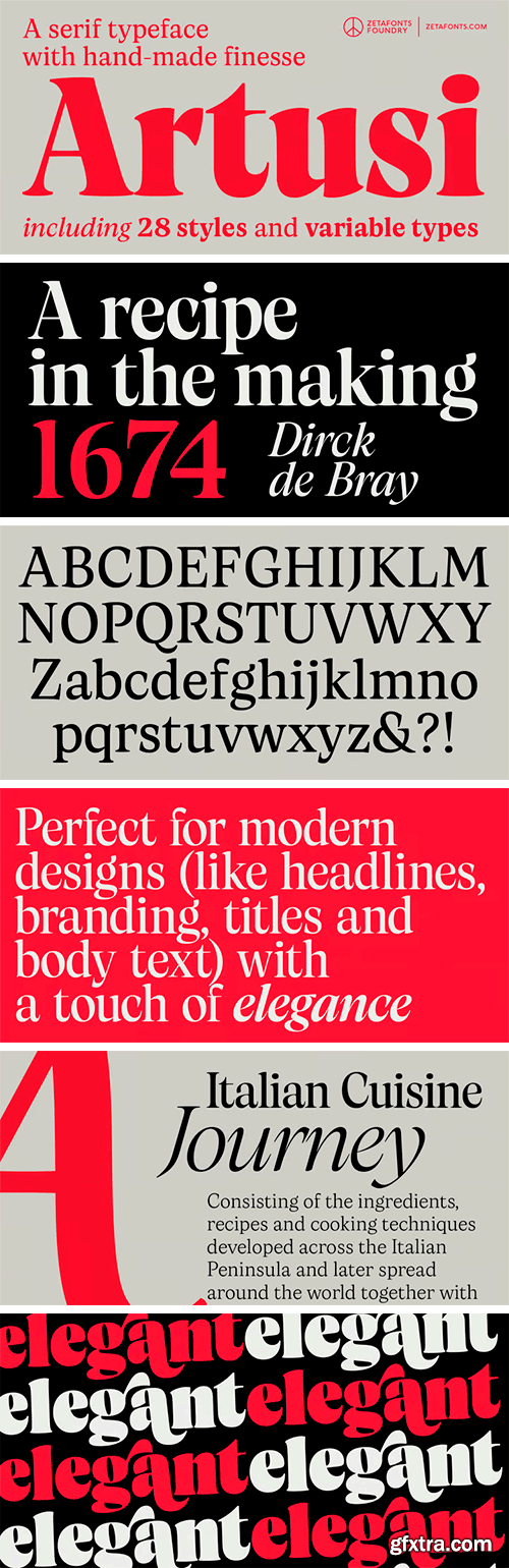 Artusi Font Family