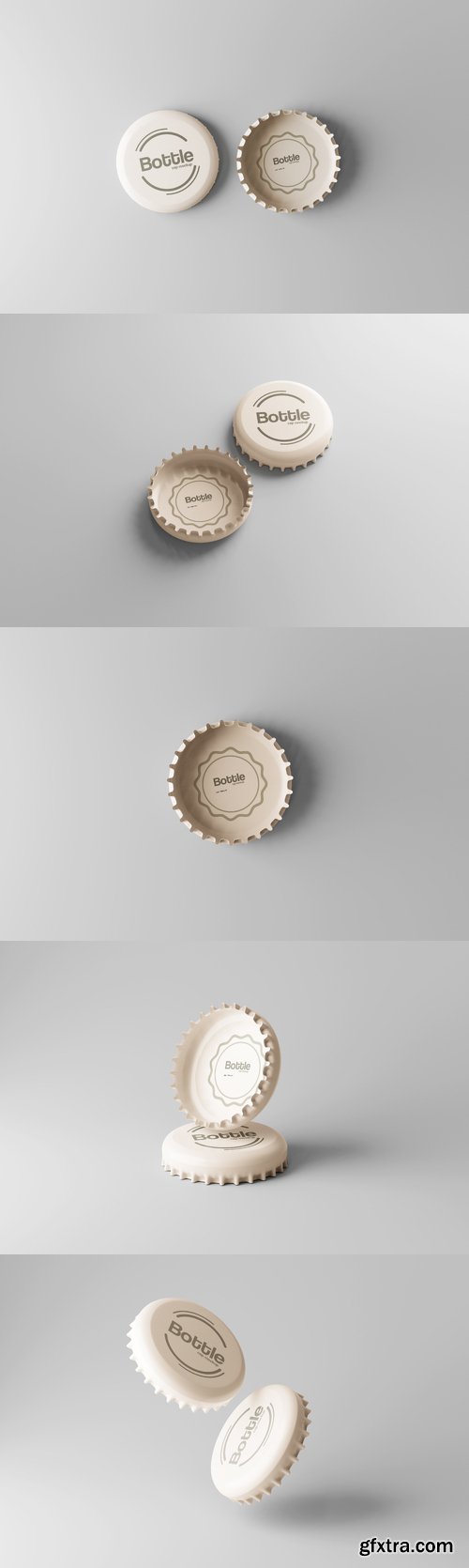 Bottle cap mockup