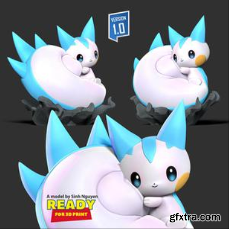 Pachirisu – Pokemon Fanart – 3D Print Model