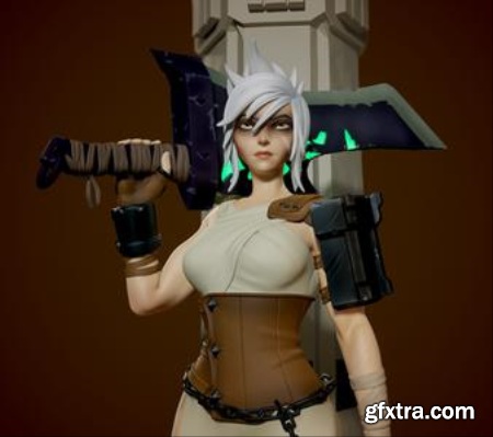 Riven League of Legends – Inaki Sculpts – 3D Print Model