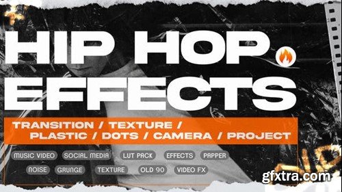 Videohive Hip Hop Music Video Transition Pack 43779666