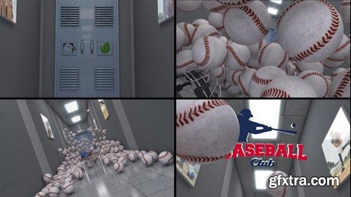 Videohive Baseball Logo Reveal 7 43625340
