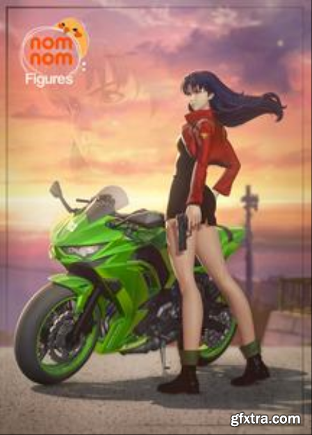 Misato – Neon Genesis Evangelion – 3D Print Model