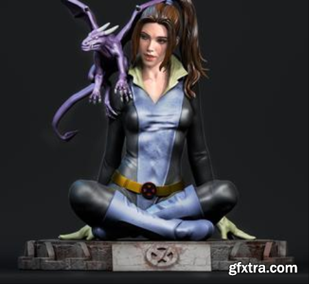 Kitty Pryde (NEW Pose) – 3D Print Model