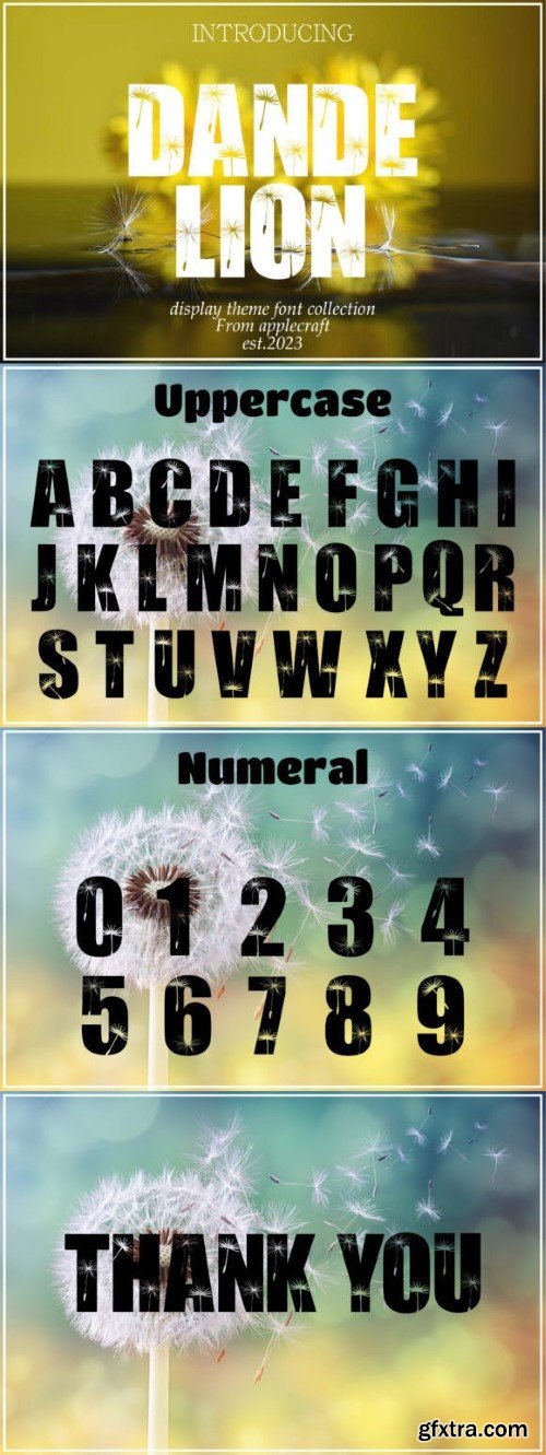 Dandelion Font