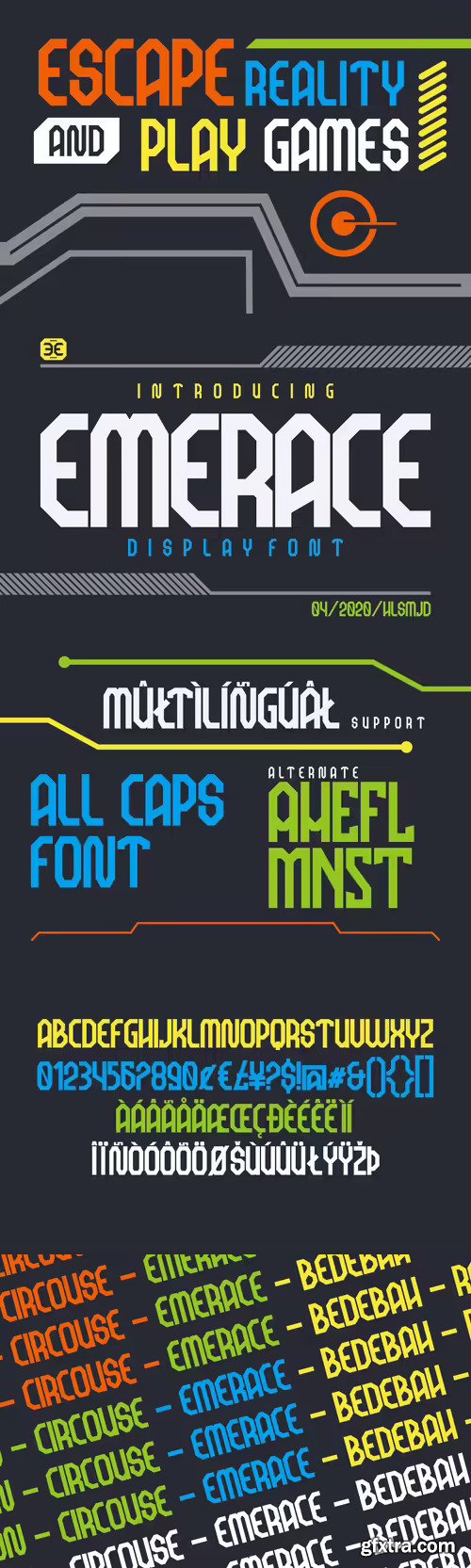 EMERACE Sport Font