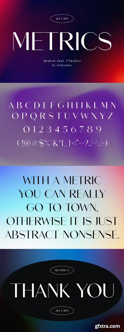 Metrics Modern Sans