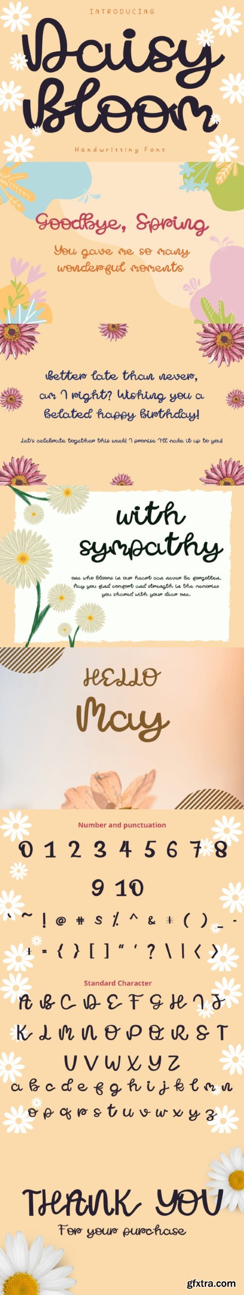 Daisy Bloom Font