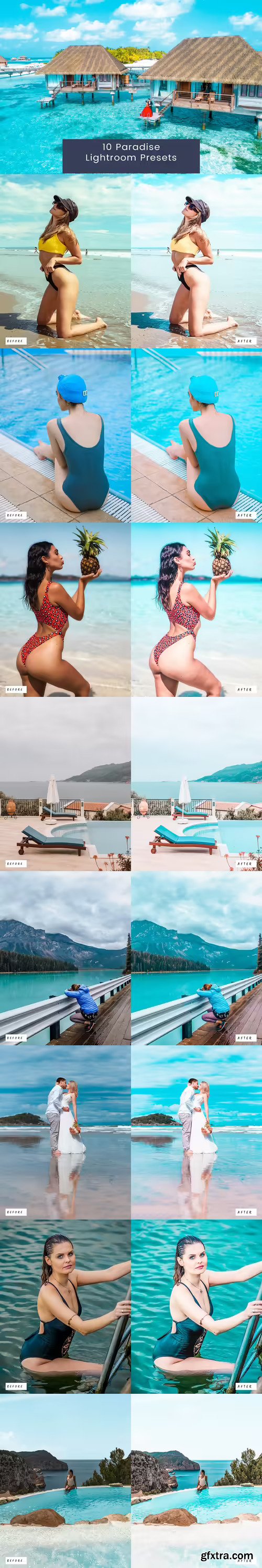 10 Paradise Lightroom Presets