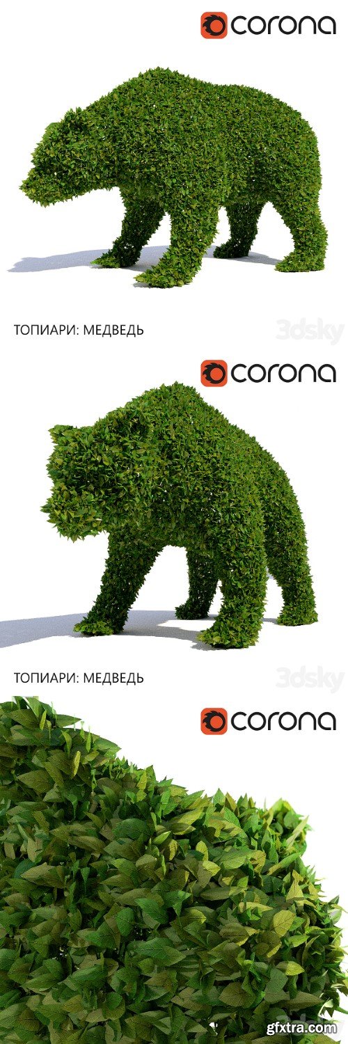 Topiary: Bear | Corona