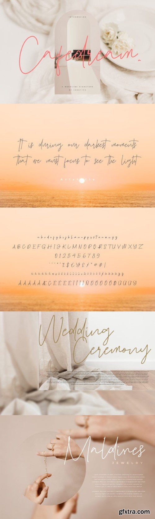 Cafedream Font