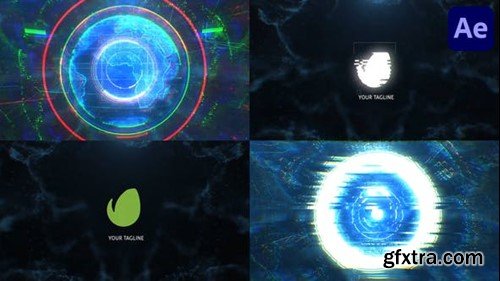 Videohive Planet Glitch Logo for After Effects 43751640