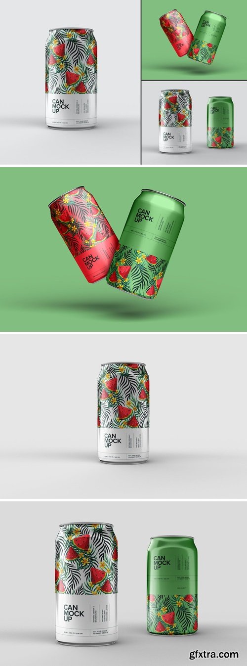 Soda Can Mockup S54J7SQ