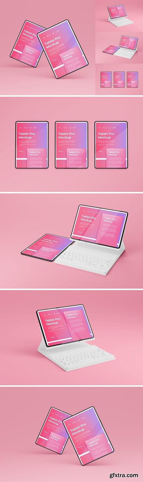 Bundle Tablet Pro Mockup 8A8K753