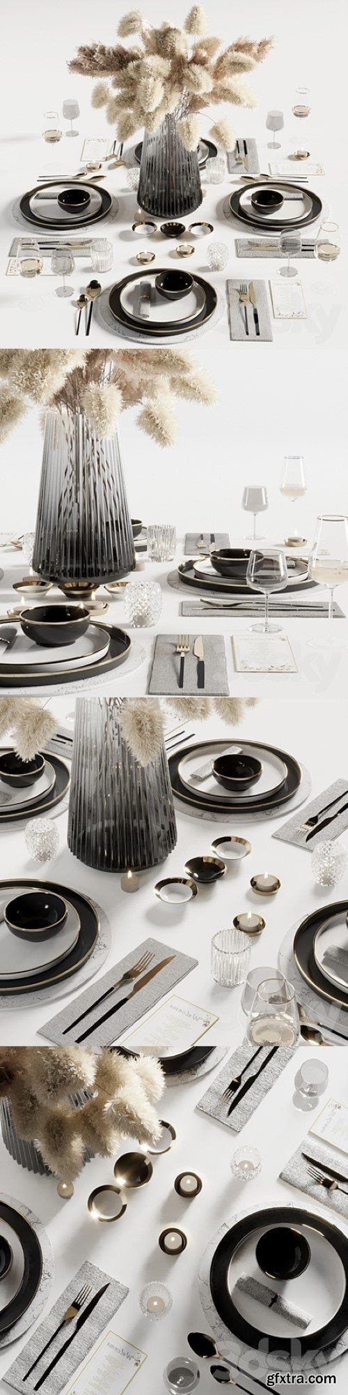 Tableware set6 | Vray+Corona