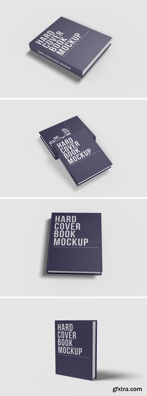 A5 Hard Cover Book Mokcup PU7KL76