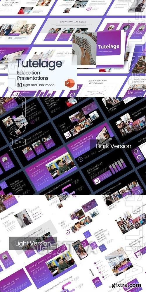 Tutelage Education PowerPoint Template C2H8ZPG