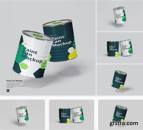 Paint Can Mockup