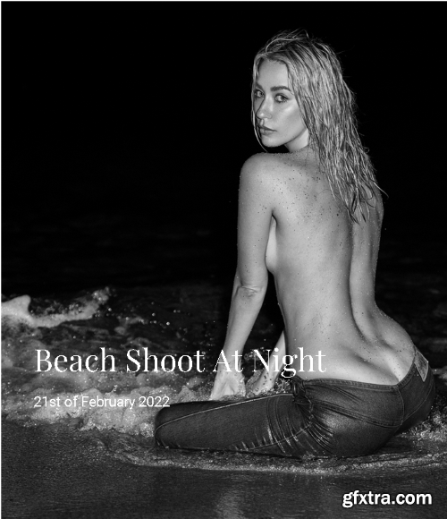 Peter Coulson Photography - Beach Shoot At Night