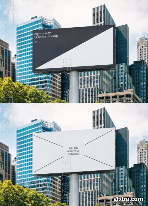 Big Billboard Outdoor Advertising Poster Mockup Template 545798338