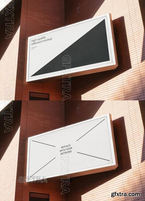 Billboard Outdoor Advertising Poster Mockup Template 545795952