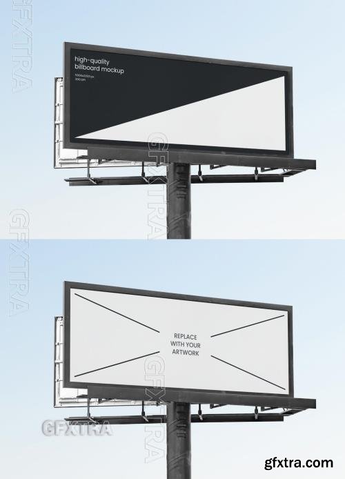 Big Billboard Outdoor Advertising Poster Mockup Template 545794566