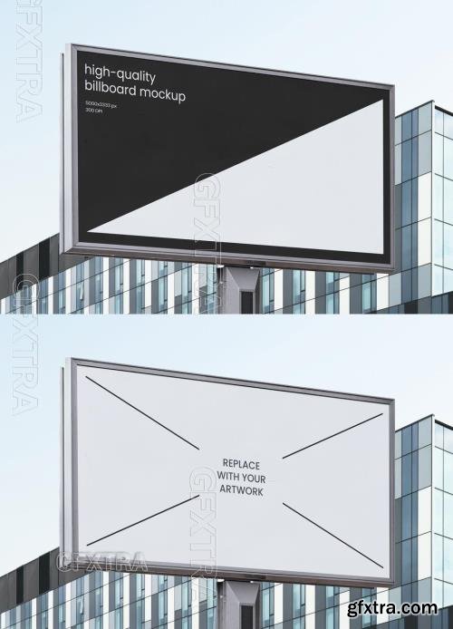 Billboard Outdoor Advertising Poster Mockup Template 545791143