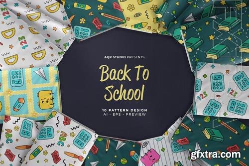 Back To School - Seamless Pattern Design