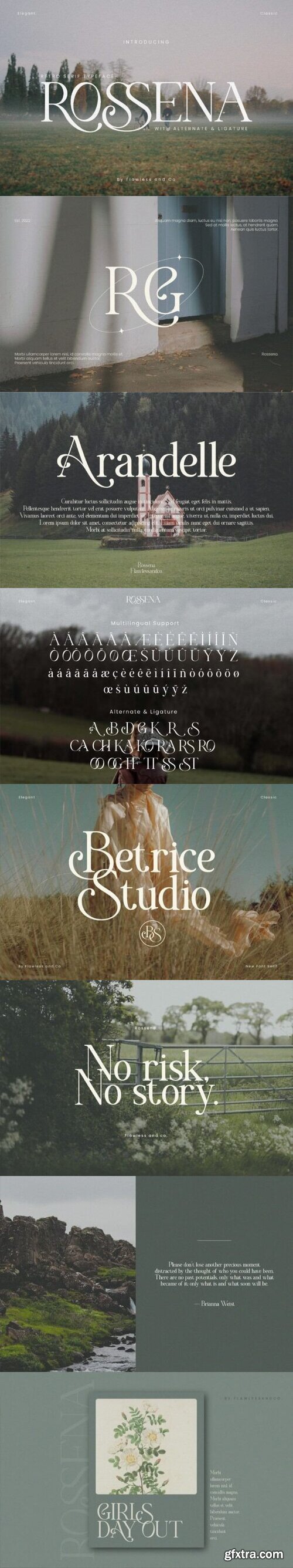 Rossena Font