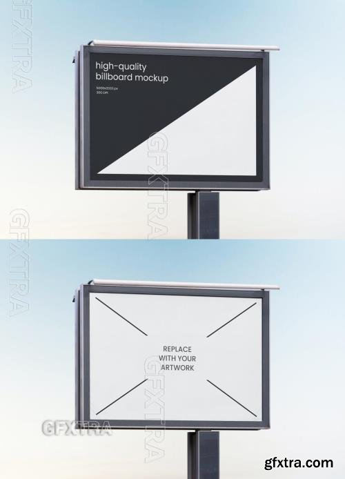 Billboard Street Outdoor Poster Mockup Template 545788078