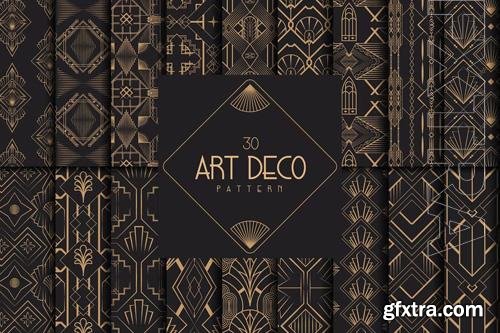 Art Deco Pattern Set