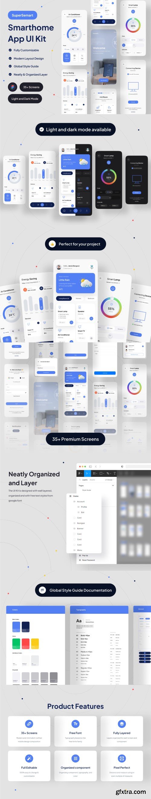 UI8 - SuperSemart - Smarthome App UI Kit