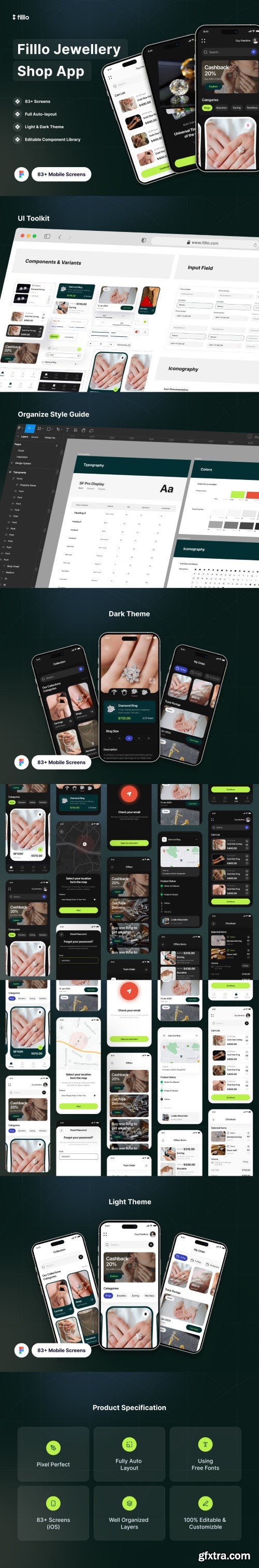 UI8 - Filllo Jewellery Shop App UI Kit