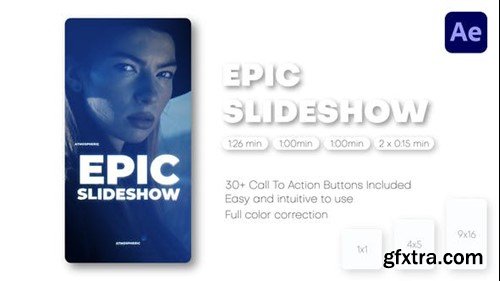 Videohive Epic Slideshow - Instagram Reels, TikTok Post, Short Stories 43894911