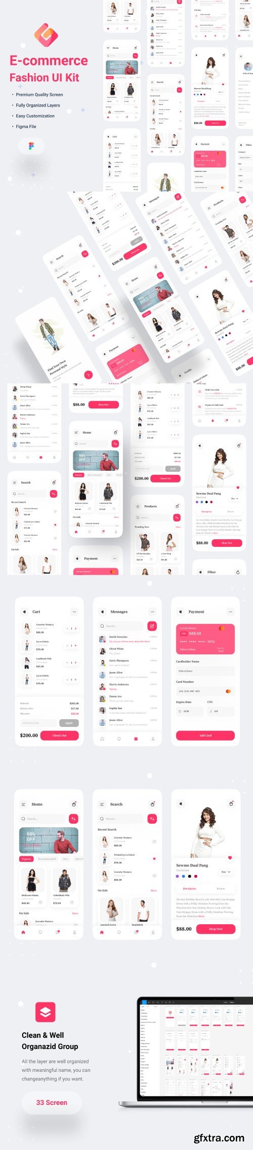 UI8 - Gostyle E-commerce Fashion UI Kit