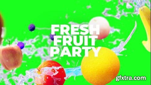 Videohive Fresh Fruit Intro 43896873