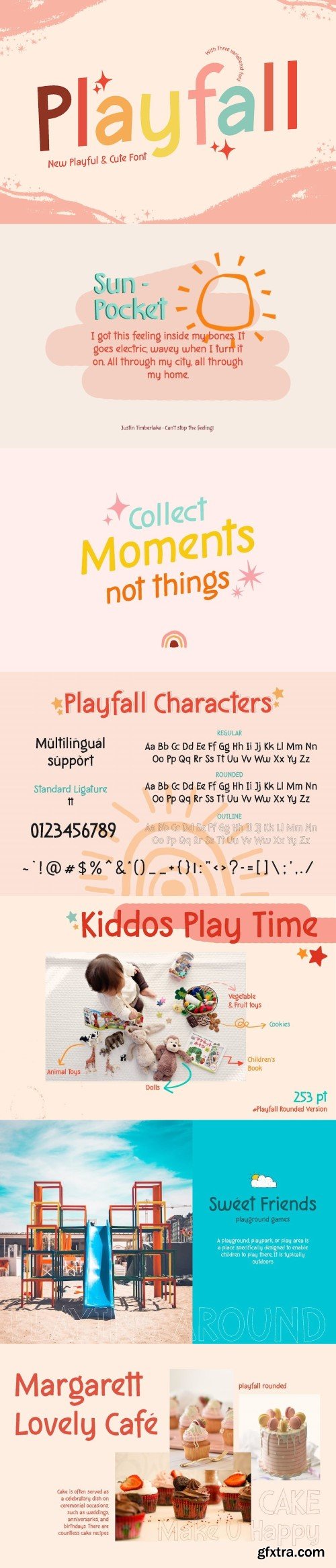 Playfall Kids Education Font